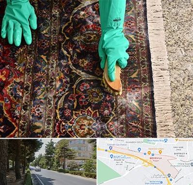 فرش شویی در مهرویلا کرج 