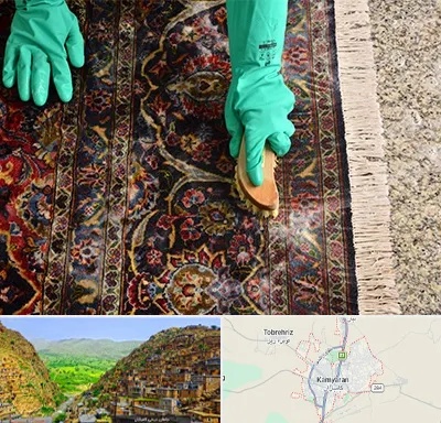 فرش شویی در کامیاران