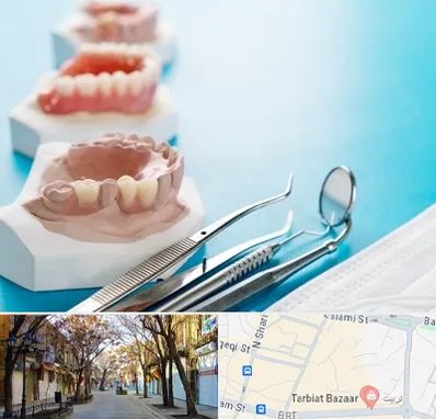 متخصص روکش دندان در تربیت تبریز