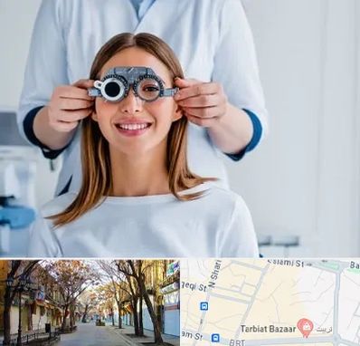 چشم پزشکی در تربیت تبریز