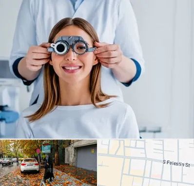 چشم پزشکی در خیابان فلسطین