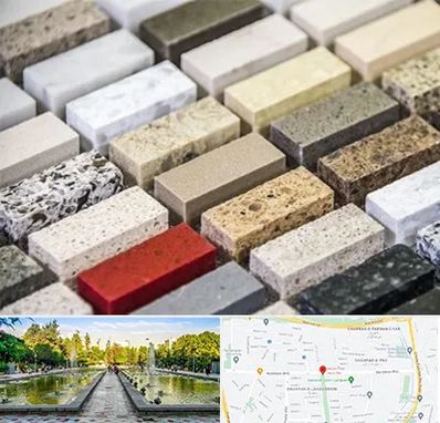 سنگ ساختمانی در سرسبز 