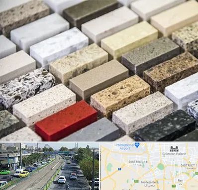 سنگ ساختمانی در جنوب تهران 