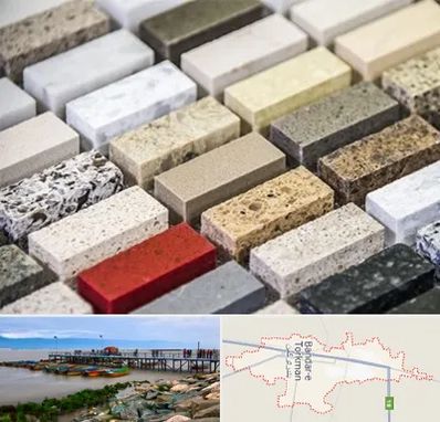 سنگ ساختمانی در بندر ترکمن