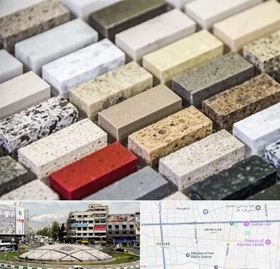 سنگ ساختمانی در مرکز تهران