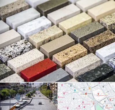 سنگ ساختمانی در خیابان زند شیراز 