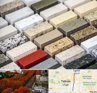 سنگ ساختمانی در ولیعصر 