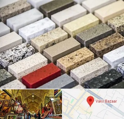 سنگ ساختمانی در بازار وکیل شیراز