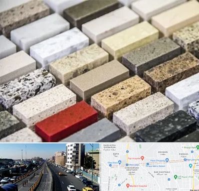 سنگ ساختمانی در پیروزی 