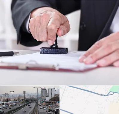 دفترخانه در بلوار ارتش