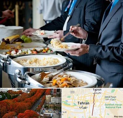 تهیه غذای سازمانی در ولیعصر 