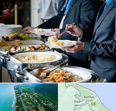 تهیه غذای سازمانی در رامسر