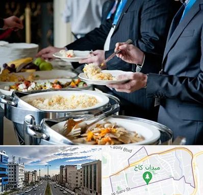 تهیه غذای سازمانی در سعادت آباد 