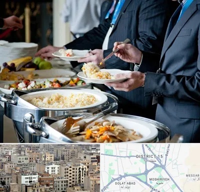 تهیه غذای سازمانی در جنوب شرق تهران