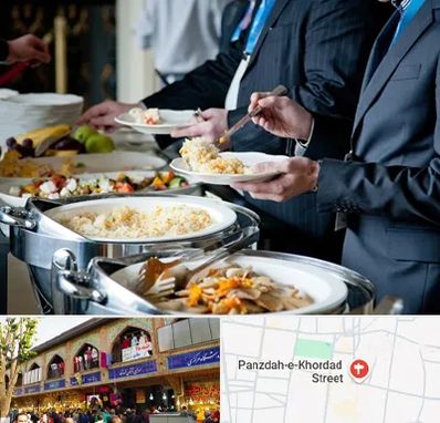 تهیه غذای سازمانی در 15 خرداد