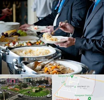 تهیه غذای سازمانی در تهرانسر 