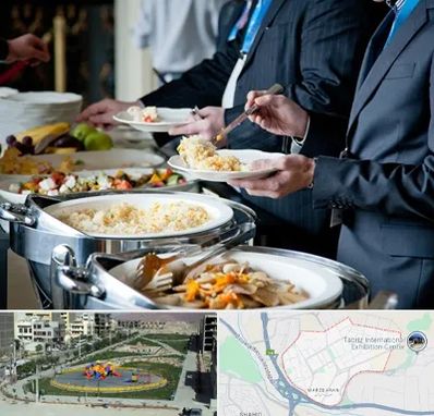 تهیه غذای سازمانی در مرزداران تبریز