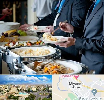 تهیه غذای سازمانی در میانه