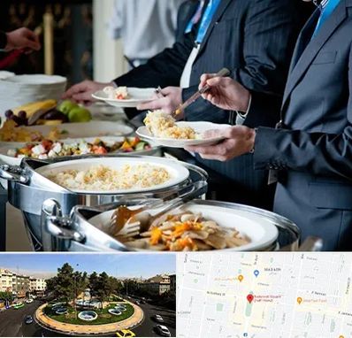 تهیه غذای سازمانی در هفت حوض 