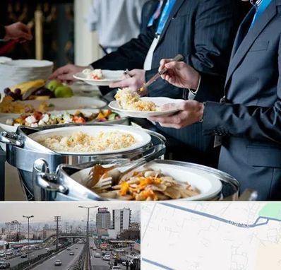 تهیه غذای سازمانی در بلوار ارتش
