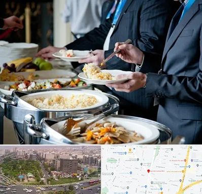 تهیه غذای سازمانی در آیت الله کاشانی 