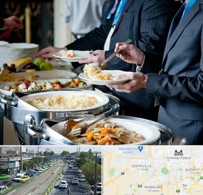 تهیه غذای سازمانی در جنوب تهران 