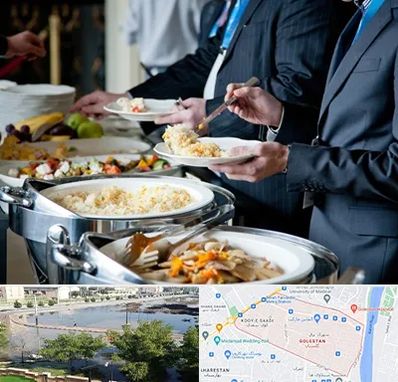 تهیه غذای سازمانی در گلستان اهواز 