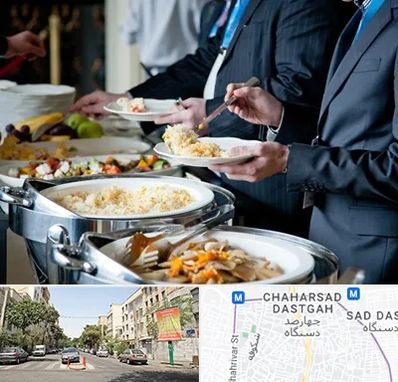 تهیه غذای سازمانی در چهارصد دستگاه 