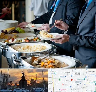 تهیه غذای سازمانی در میدان حر 