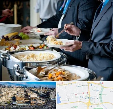 تهیه غذای سازمانی در شهرک راه آهن 