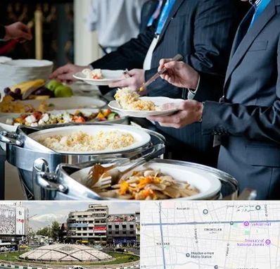 تهیه غذای سازمانی در مرکز تهران