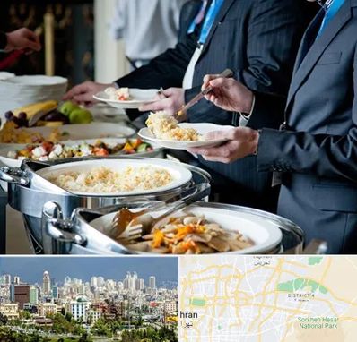 تهیه غذای سازمانی در شرق تهران 
