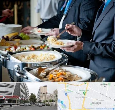 تهیه غذای سازمانی در بلوار فردوس 