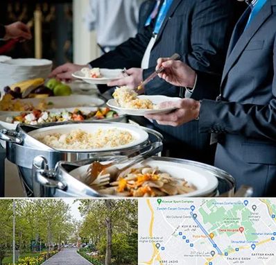 تهیه غذای سازمانی در قدوسی غربی شیراز 