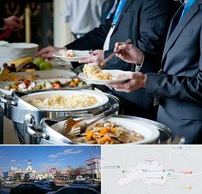 تهیه غذای سازمانی در ماهدشت کرج 