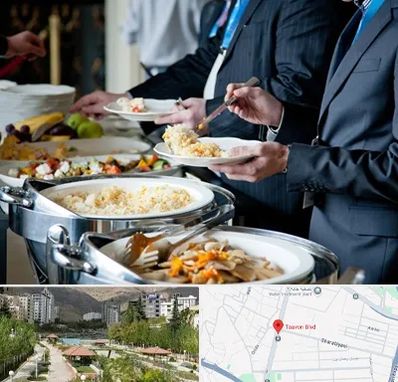 تهیه غذای سازمانی در بلوار تعاون