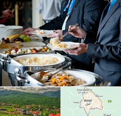 تهیه غذای سازمانی در آمل