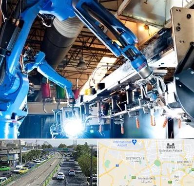 ماشین آلات صنعتی در جنوب تهران 