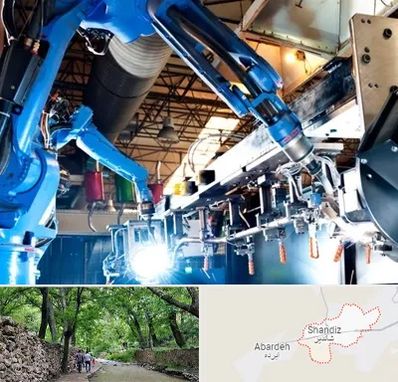 ماشین آلات صنعتی در شاندیز مشهد