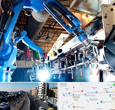 ماشین آلات صنعتی در پیروزی 