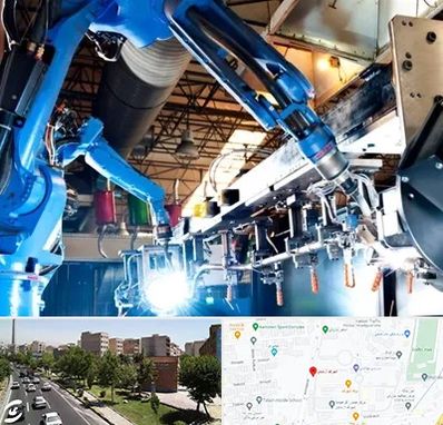 ماشین آلات صنعتی در شهرک آزمایش 