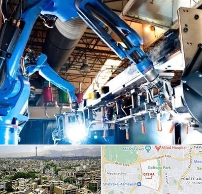 ماشین آلات صنعتی در گیشا 