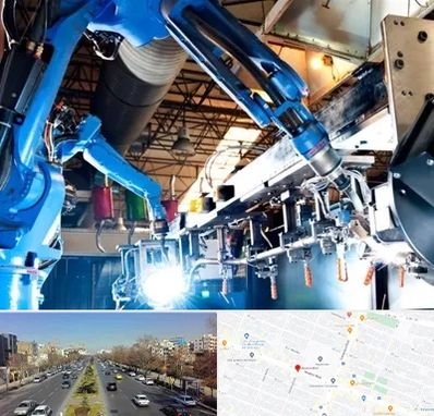 ماشین آلات صنعتی در بلوار معلم مشهد 