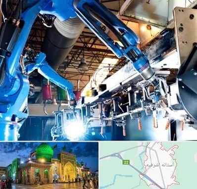 ماشین آلات صنعتی در آستانه اشرفیه