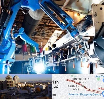 ماشین آلات صنعتی در فرمانیه 