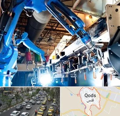 ماشین آلات صنعتی در شهر قدس