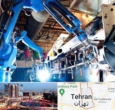 ماشین آلات صنعتی در صادقیه 