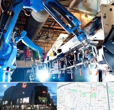 ماشین آلات صنعتی در بلوار اباذر