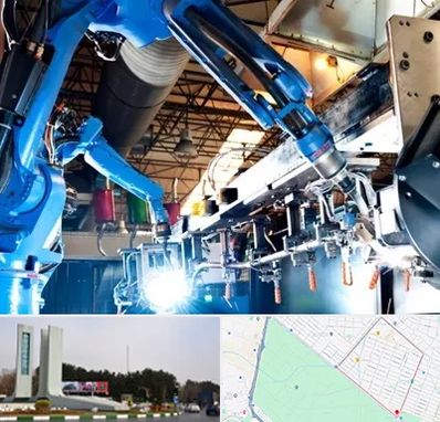 ماشین آلات صنعتی در بلوار فلسیطین مشهد