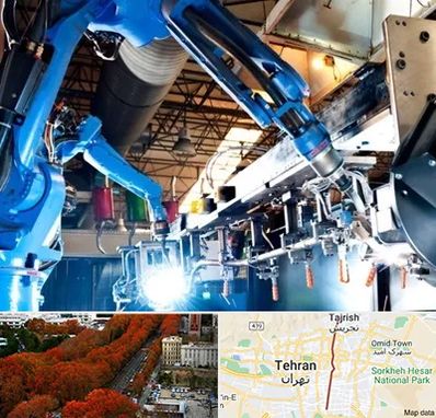 ماشین آلات صنعتی در ولیعصر 